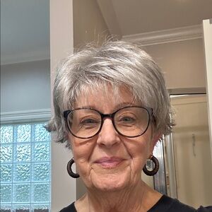 Elegant Silver Women's Wig